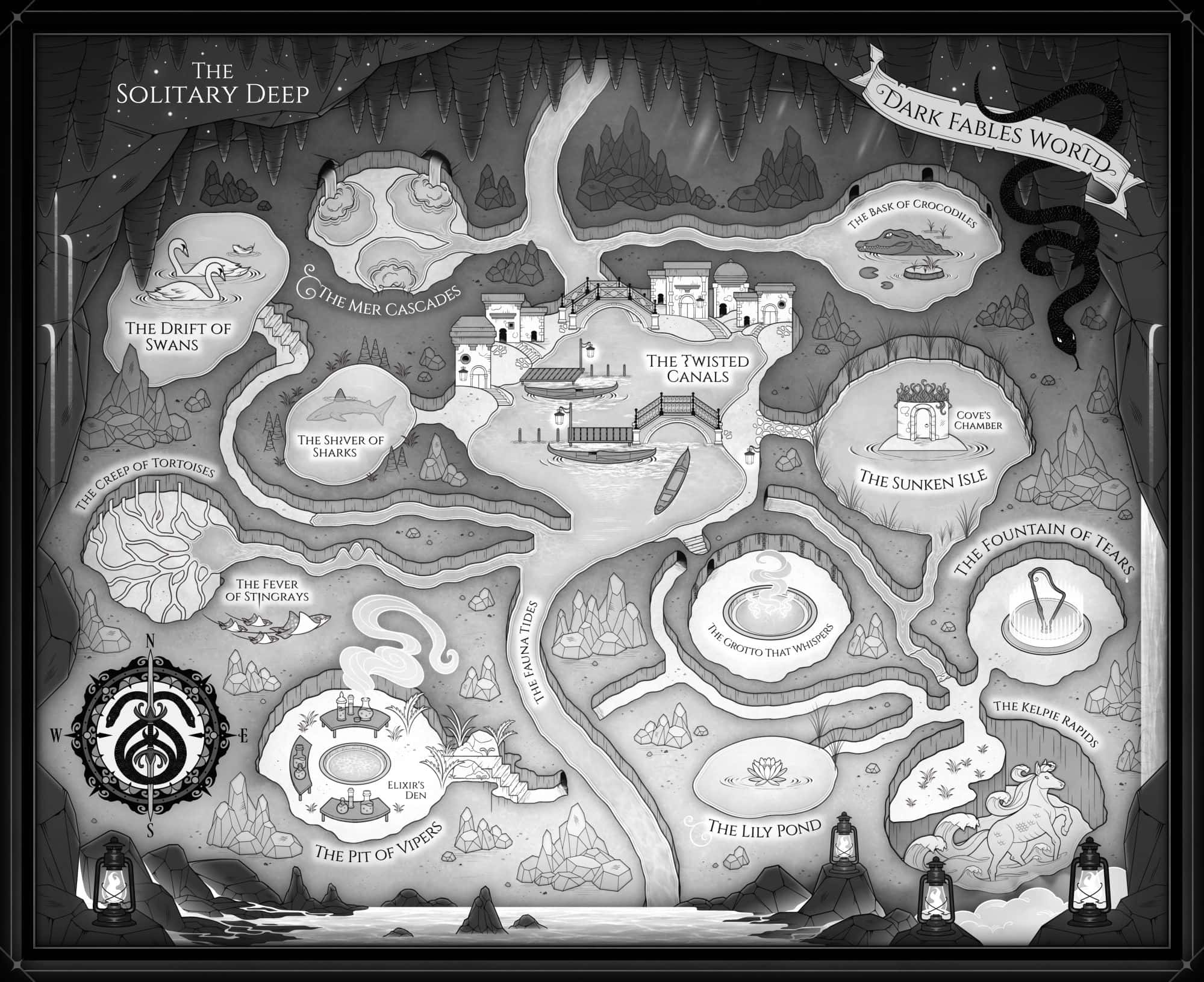 Map of the Solitary Deep